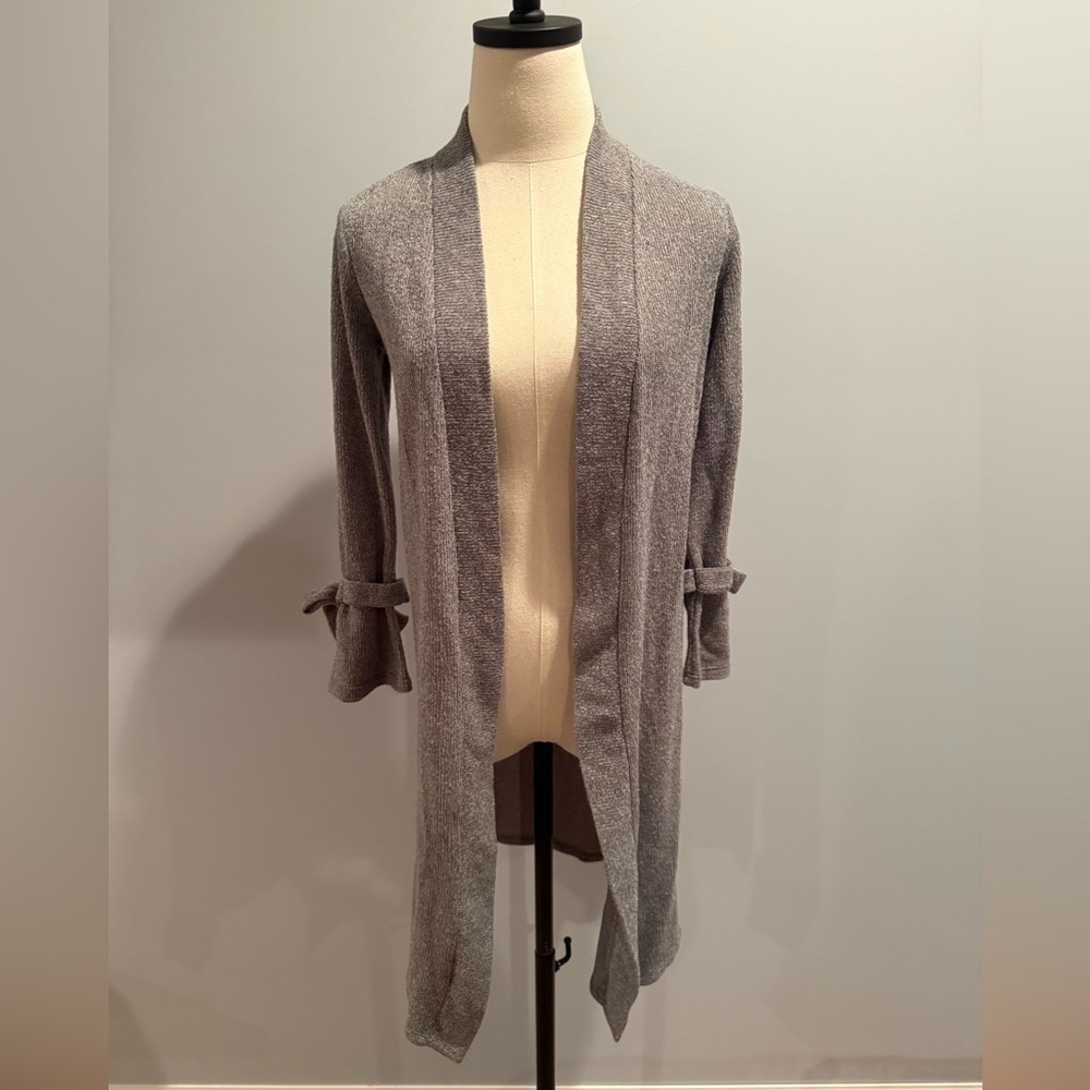 Sunday Women's Gray Cardigan Sweater